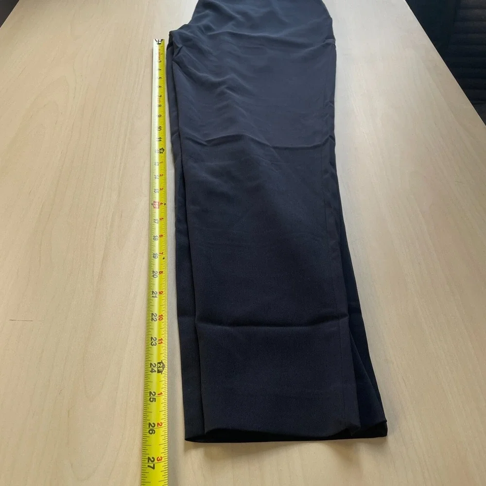 NWT Ministry Of Supply Swift Drape Pants Black‎ Size 4 Pleated Lightweight